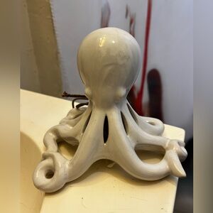 Now extinct Christmas Tree Shoppe - ceramic octopus sachet